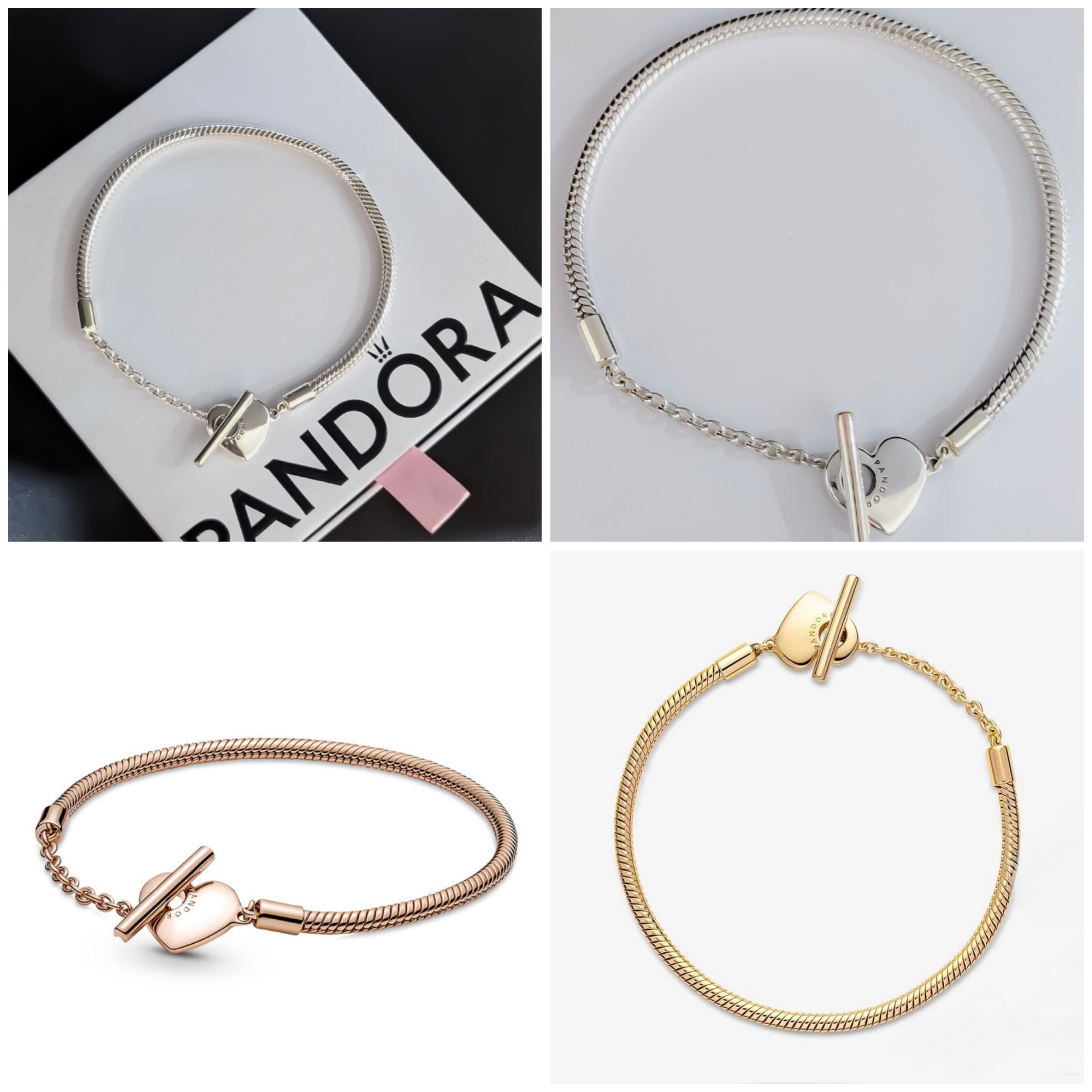 Heart T-Bar Bracelet