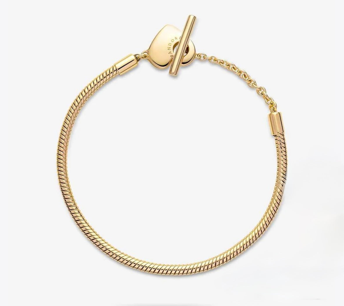 Heart T-Bar Bracelet