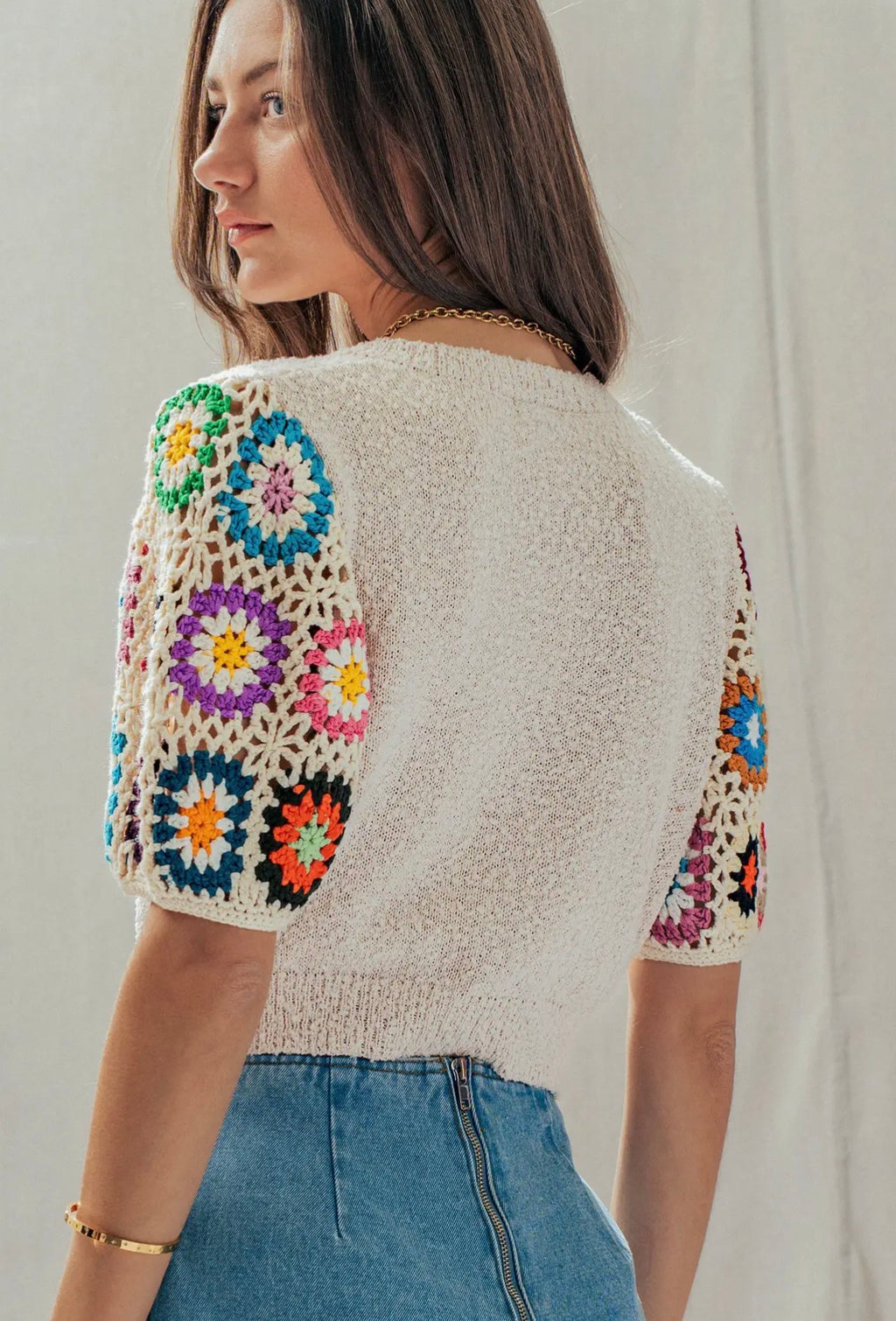 “Granny” Crochet Top