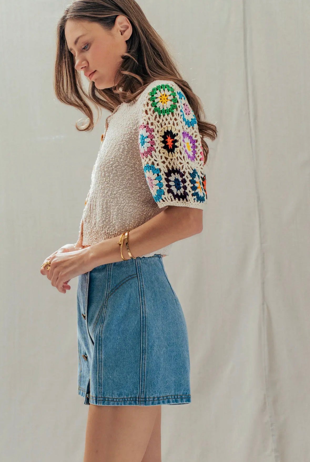 “Granny” Crochet Top