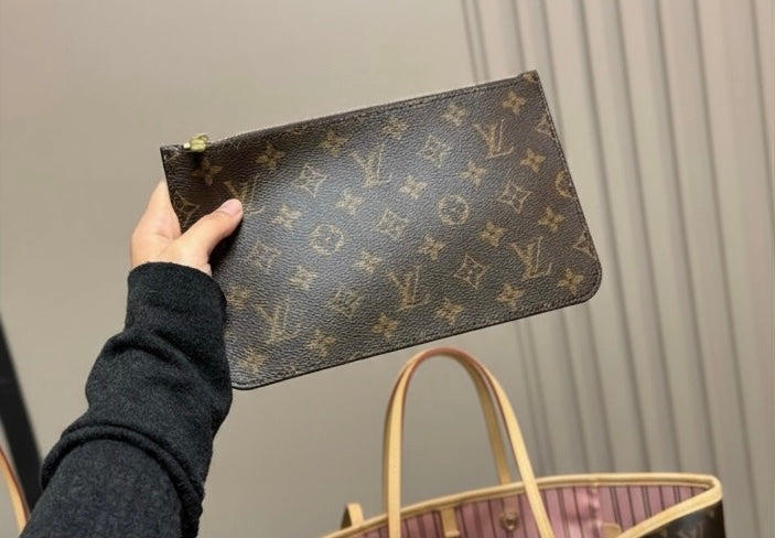 Monogramed Double Handle Bag