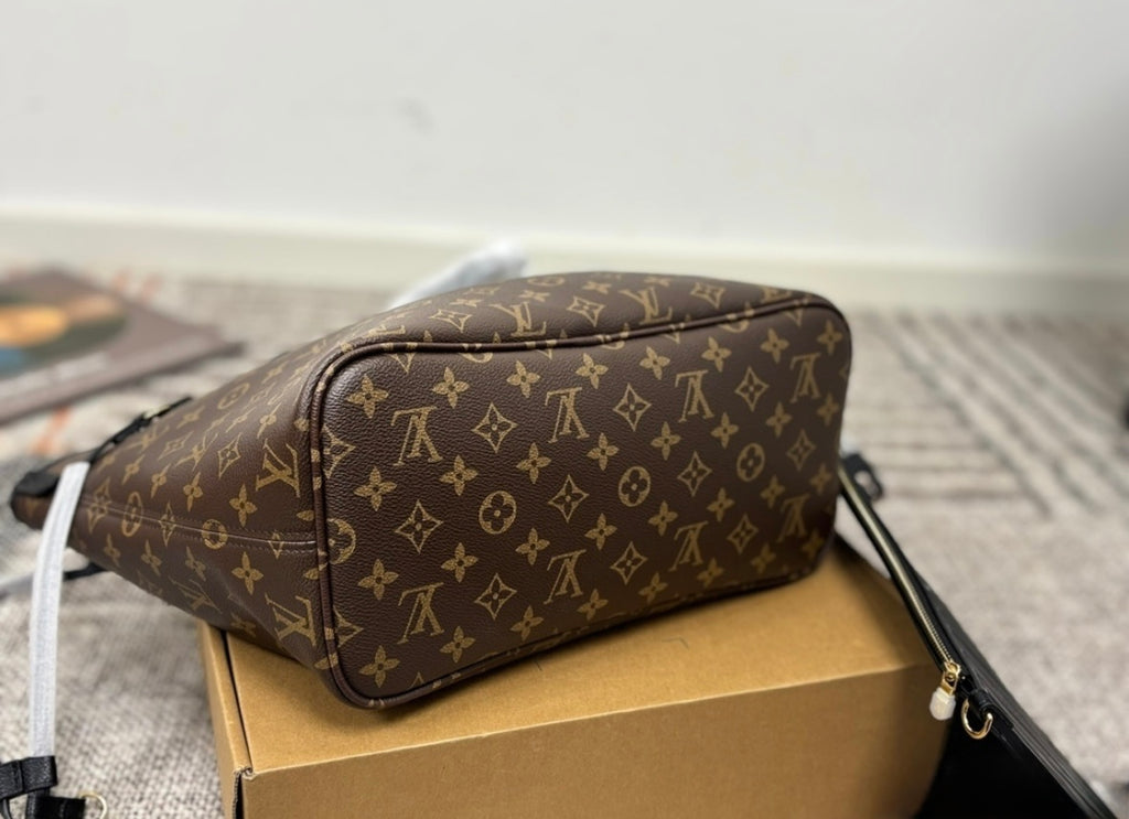 Monogramed Double Handle Bag