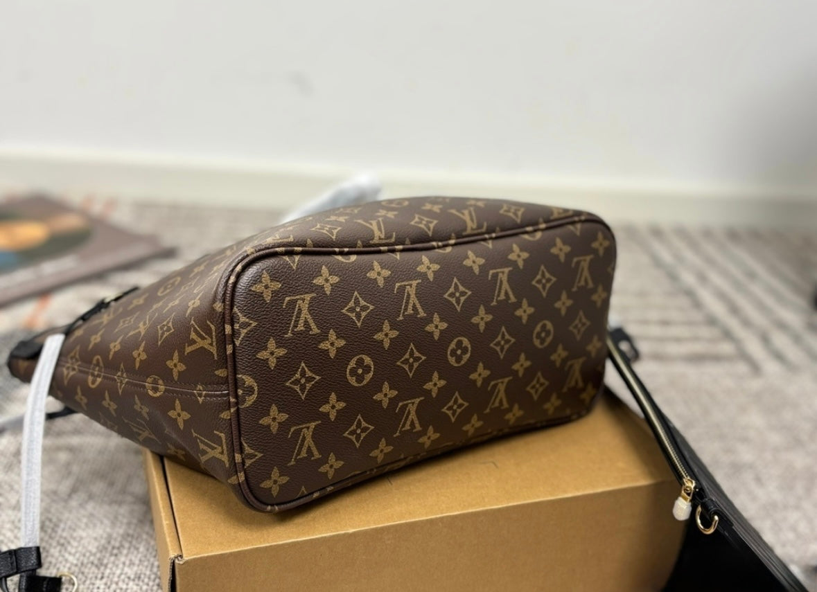 Monogramed Double Handle Bag