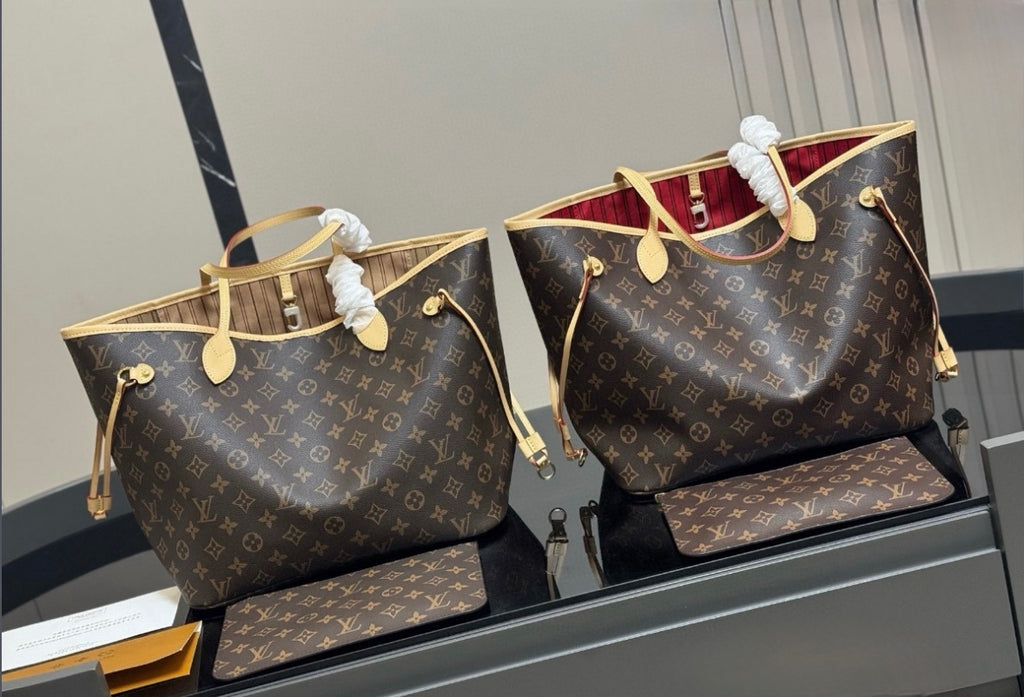 Monogramed Double Handle Bag