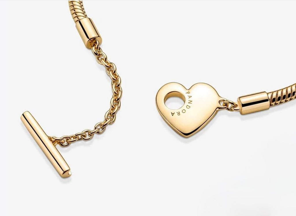 Heart T-Bar Bracelet