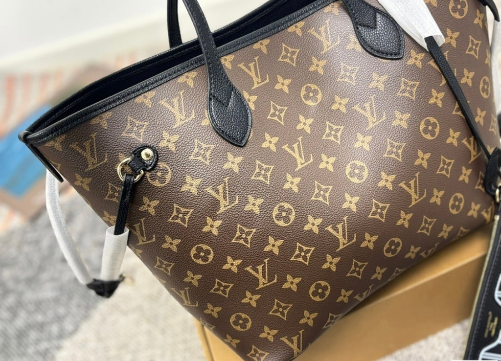 Monogramed Double Handle Bag