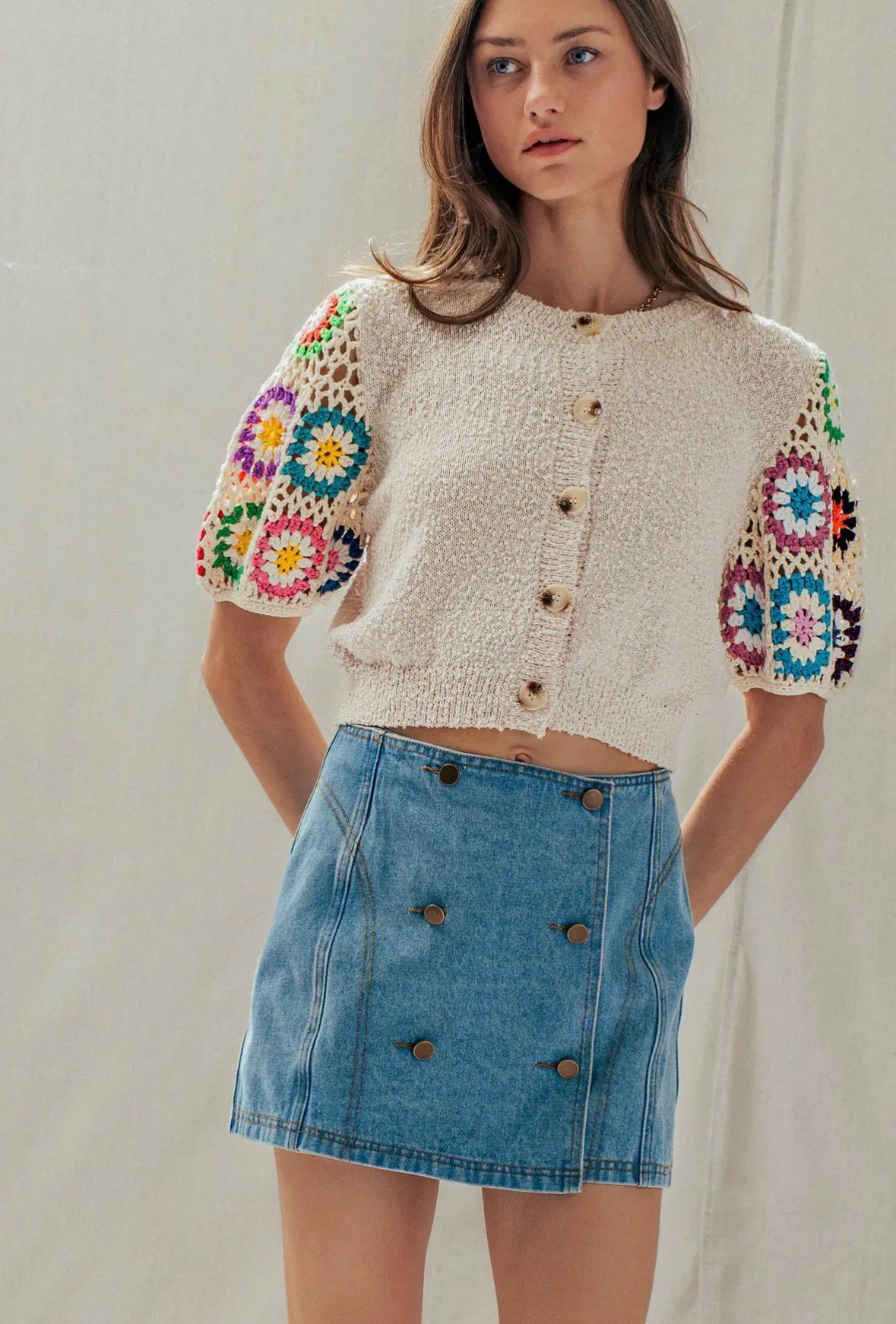 “Granny” Crochet Top