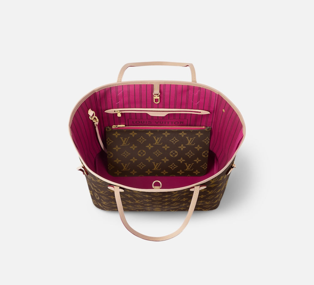 Monogramed Double Handle Bag