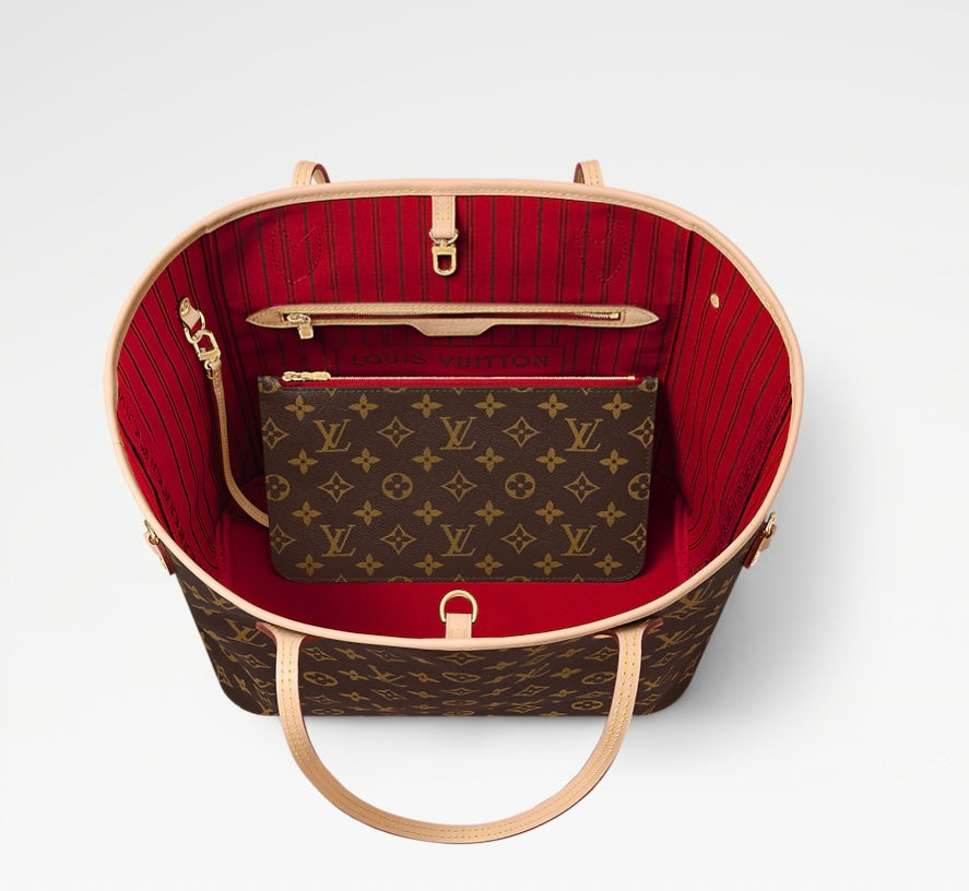 Monogramed Double Handle Bag