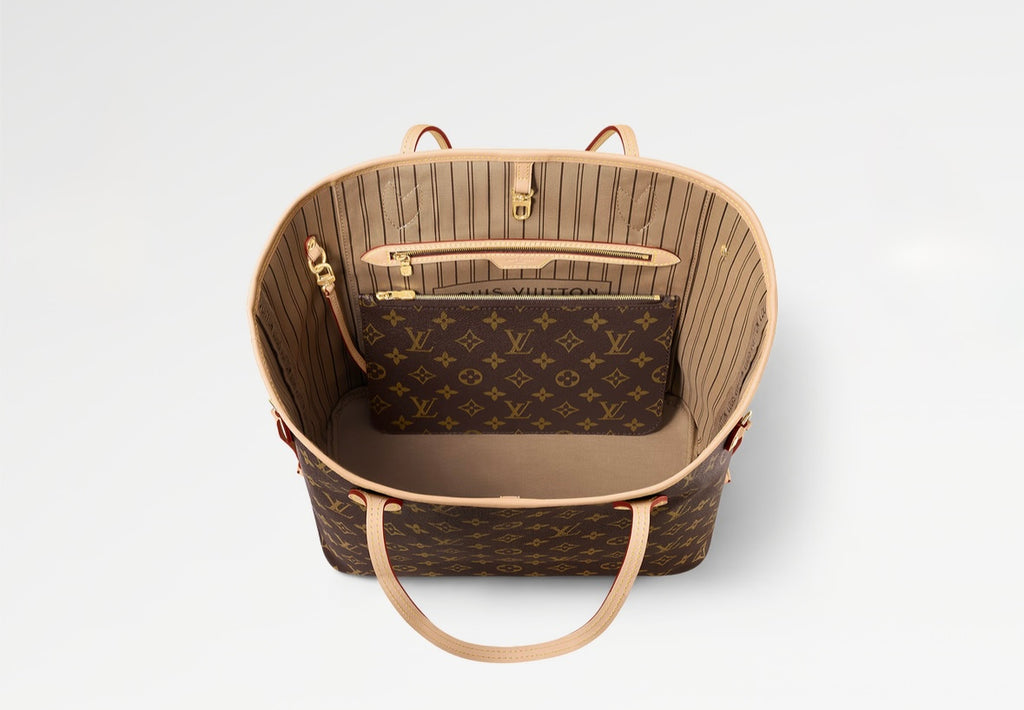 Monogramed Double Handle Bag