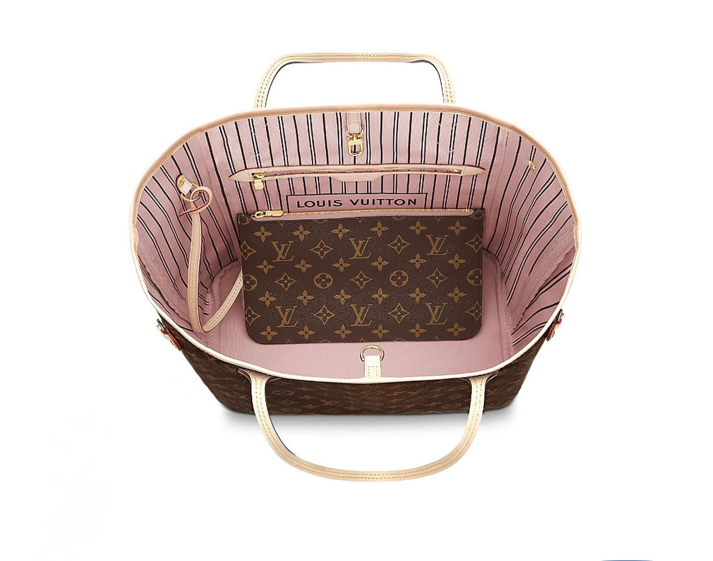 Monogramed Double Handle Bag