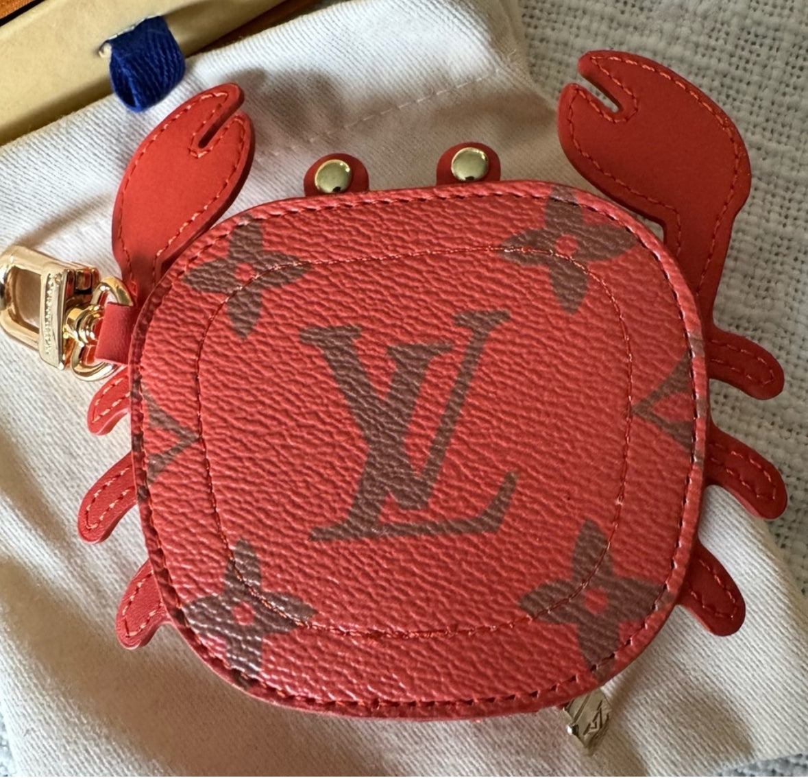 Crab Bag Charm