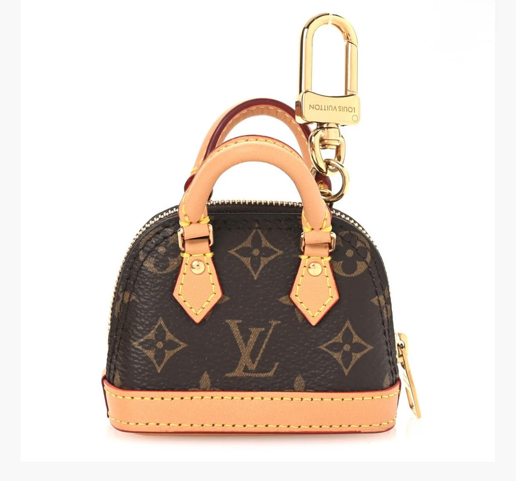 Monogram Micro Alma Bag Charm