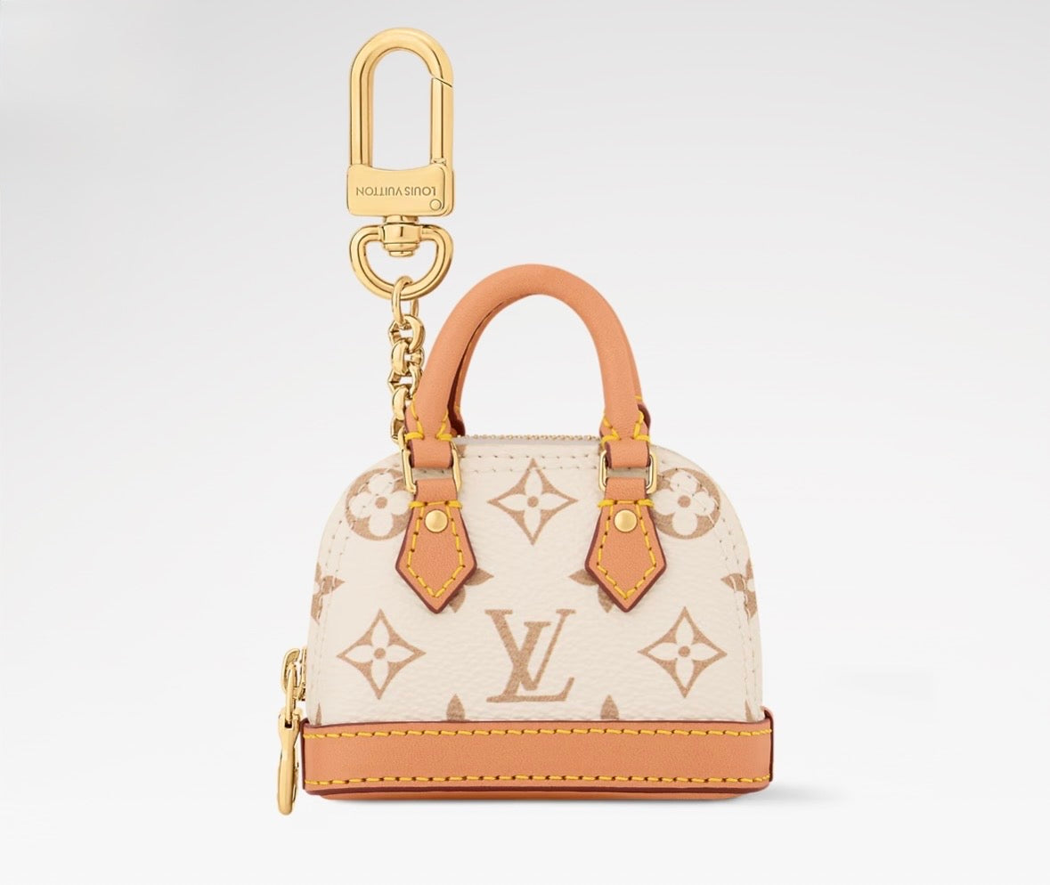 Monogram Micro Alma Bag Charm