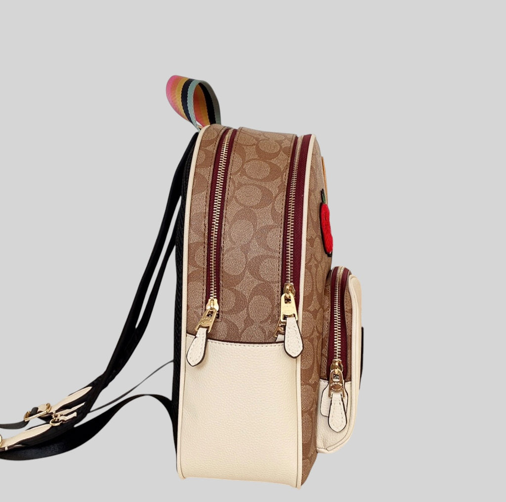 Peanuts Court Backpack in Signature Canvas