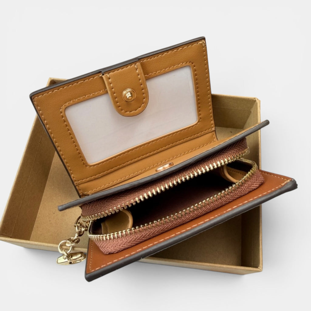 Peanuts Snap Wallet in Signature Canvas