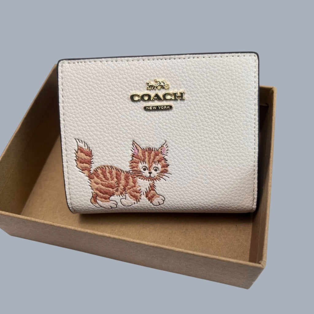 Dancing Kitten Snap Wallet