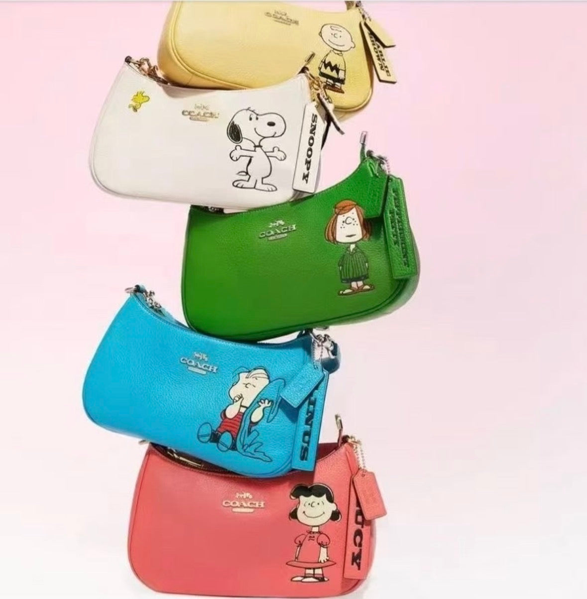 Peanuts Teri Shoulder Bags