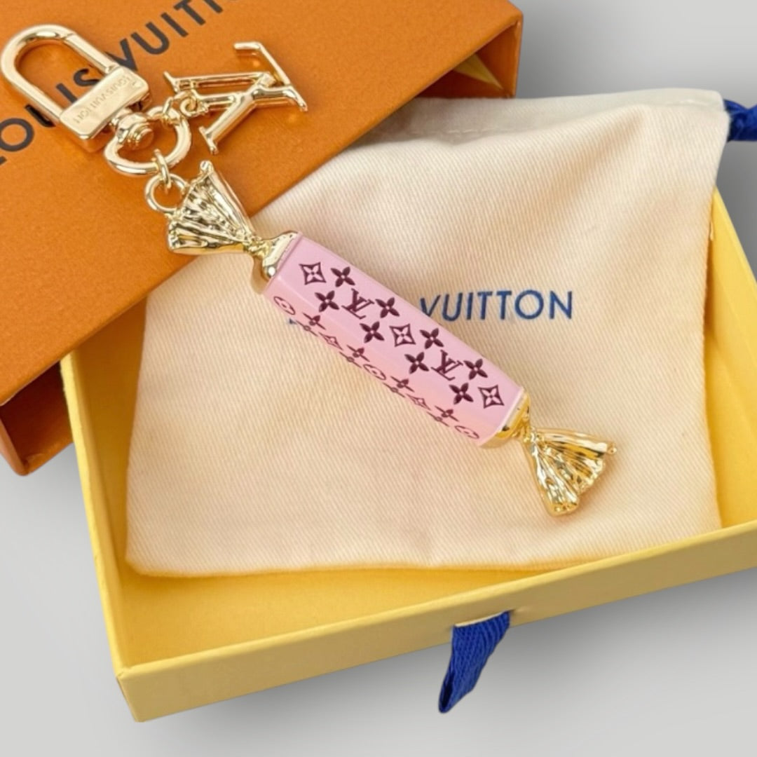 Monogramed Sweets Key Chain/Bag Charm