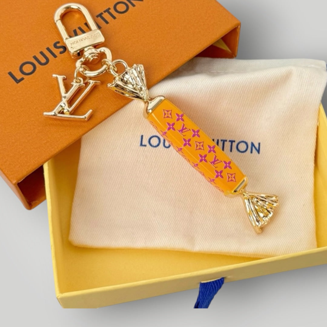Monogramed Sweets Key Chain/Bag Charm