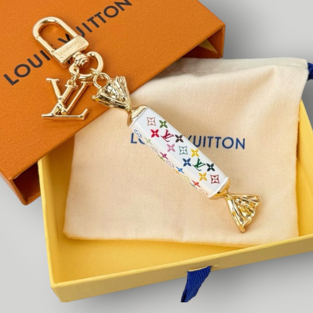 Monogramed Sweets Key Chain/Bag Charm