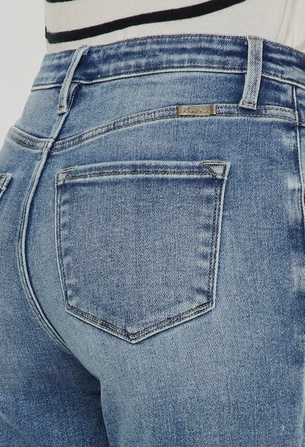 KanCan High Rise Slim Straight Jeans