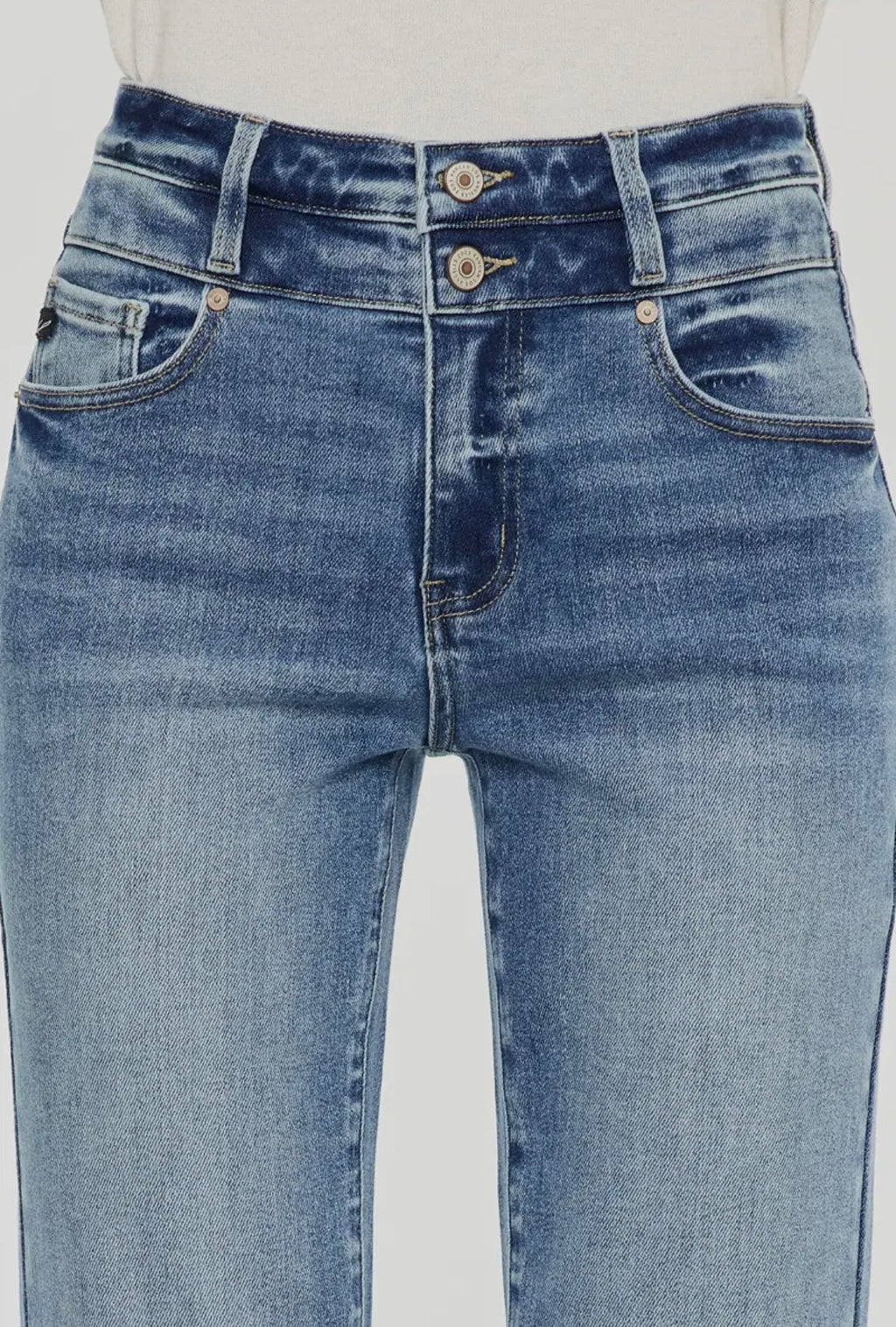 KanCan High Rise Slim Straight Jeans