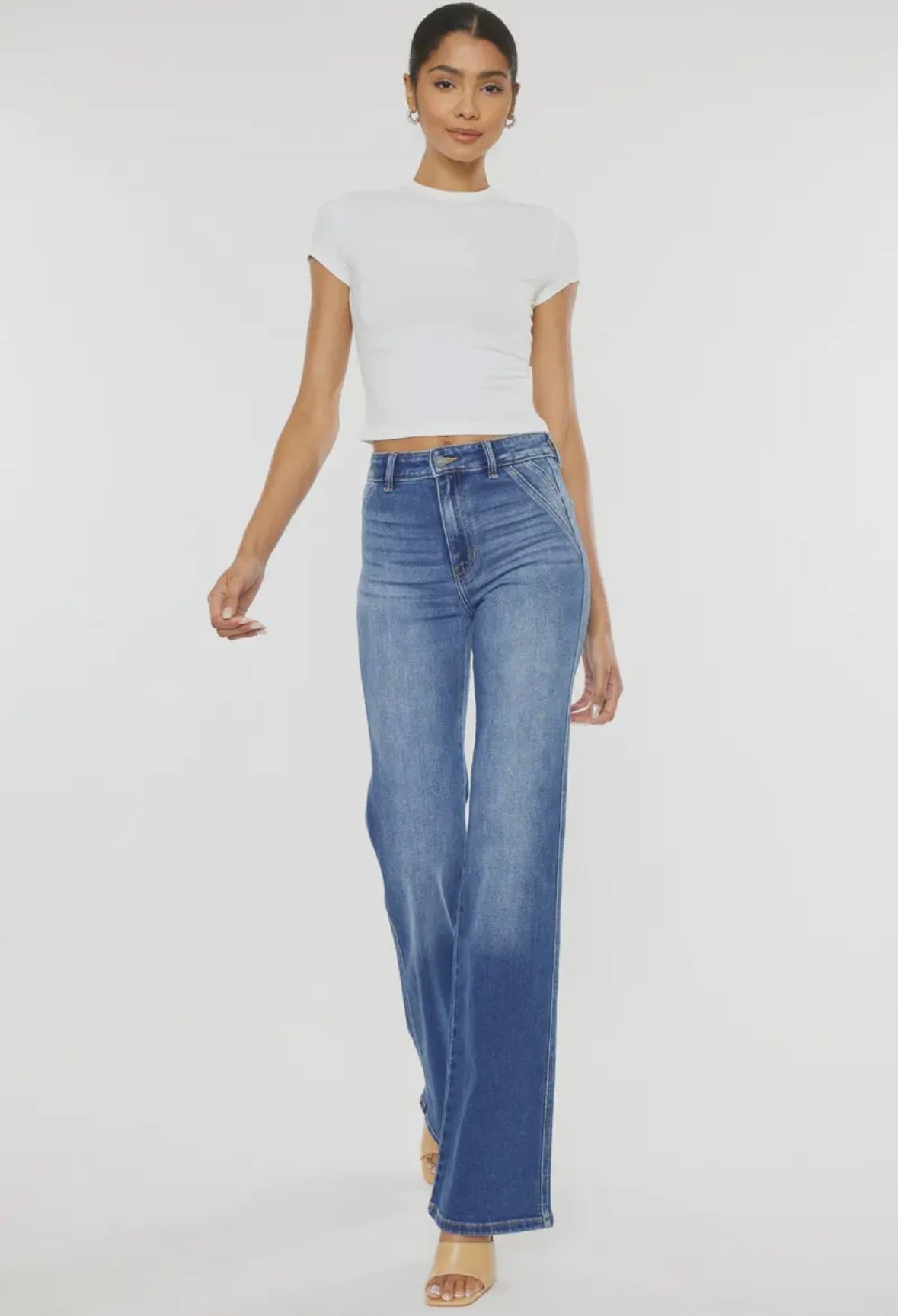 KanCan Ultra High Rise Holly Flare Jeans