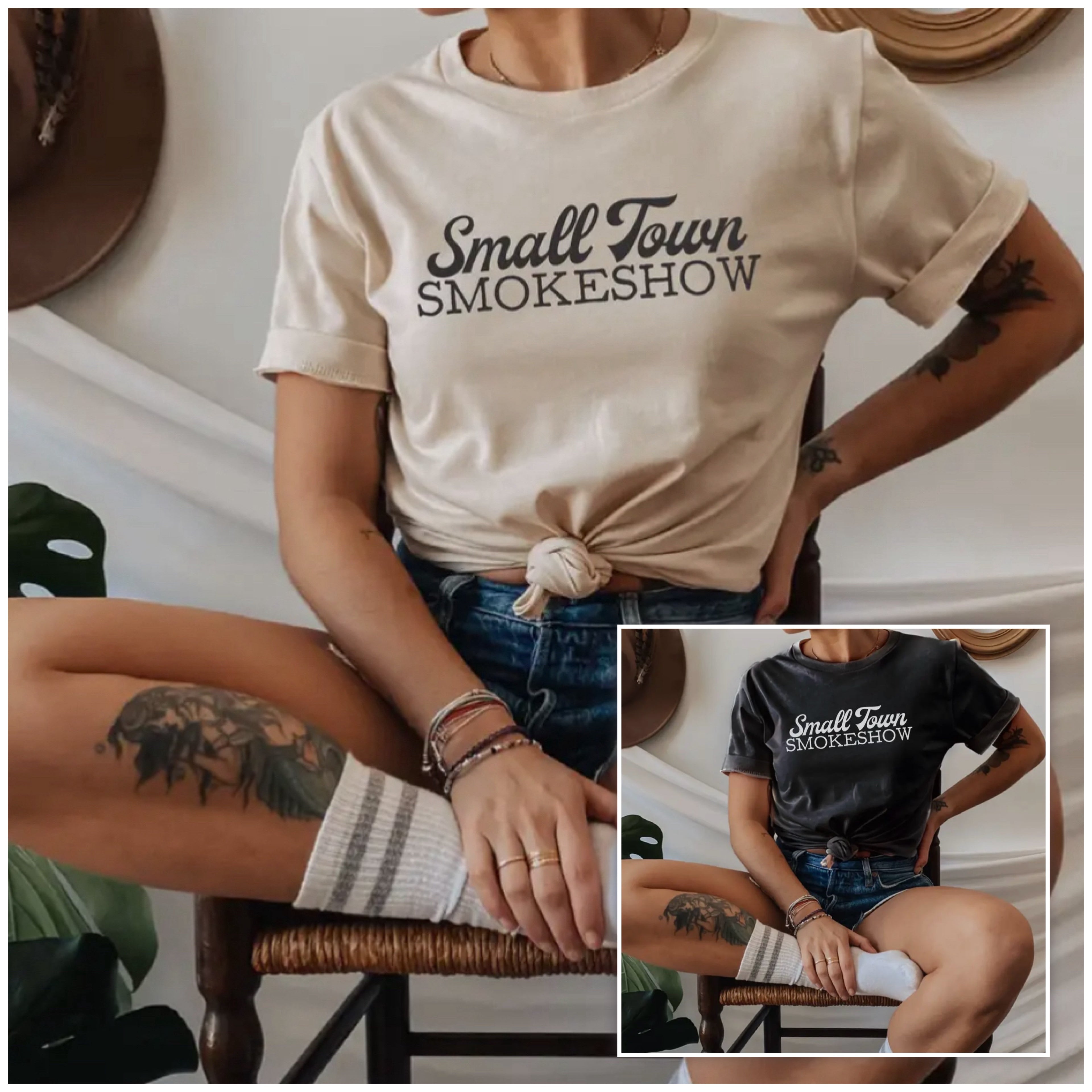 'Small Town Smokeshow' Tee