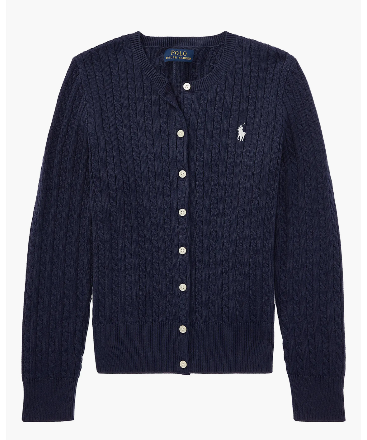 Fine Ribbed Cardigan Sweater