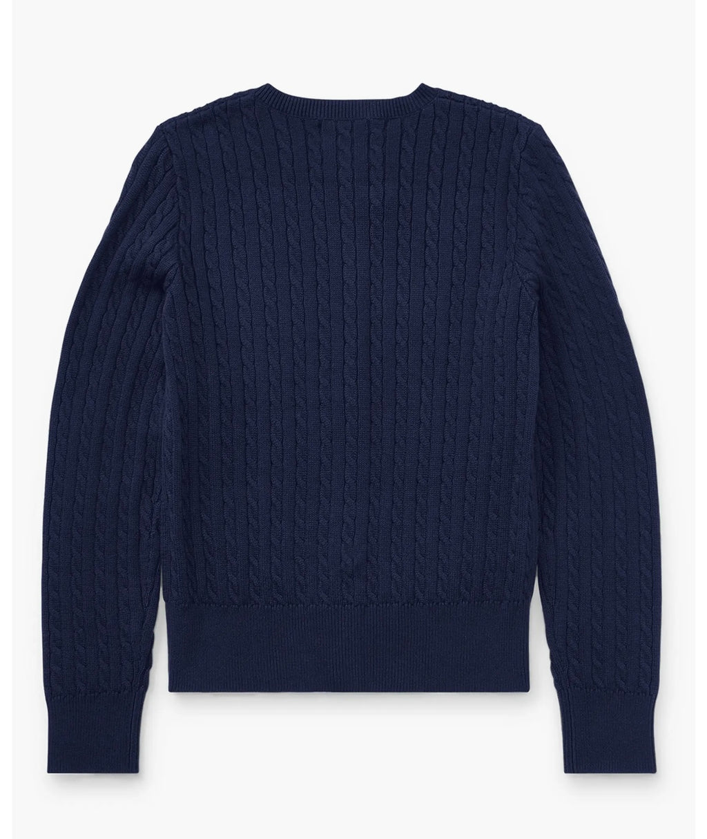 Fine Ribbed Cardigan Sweater