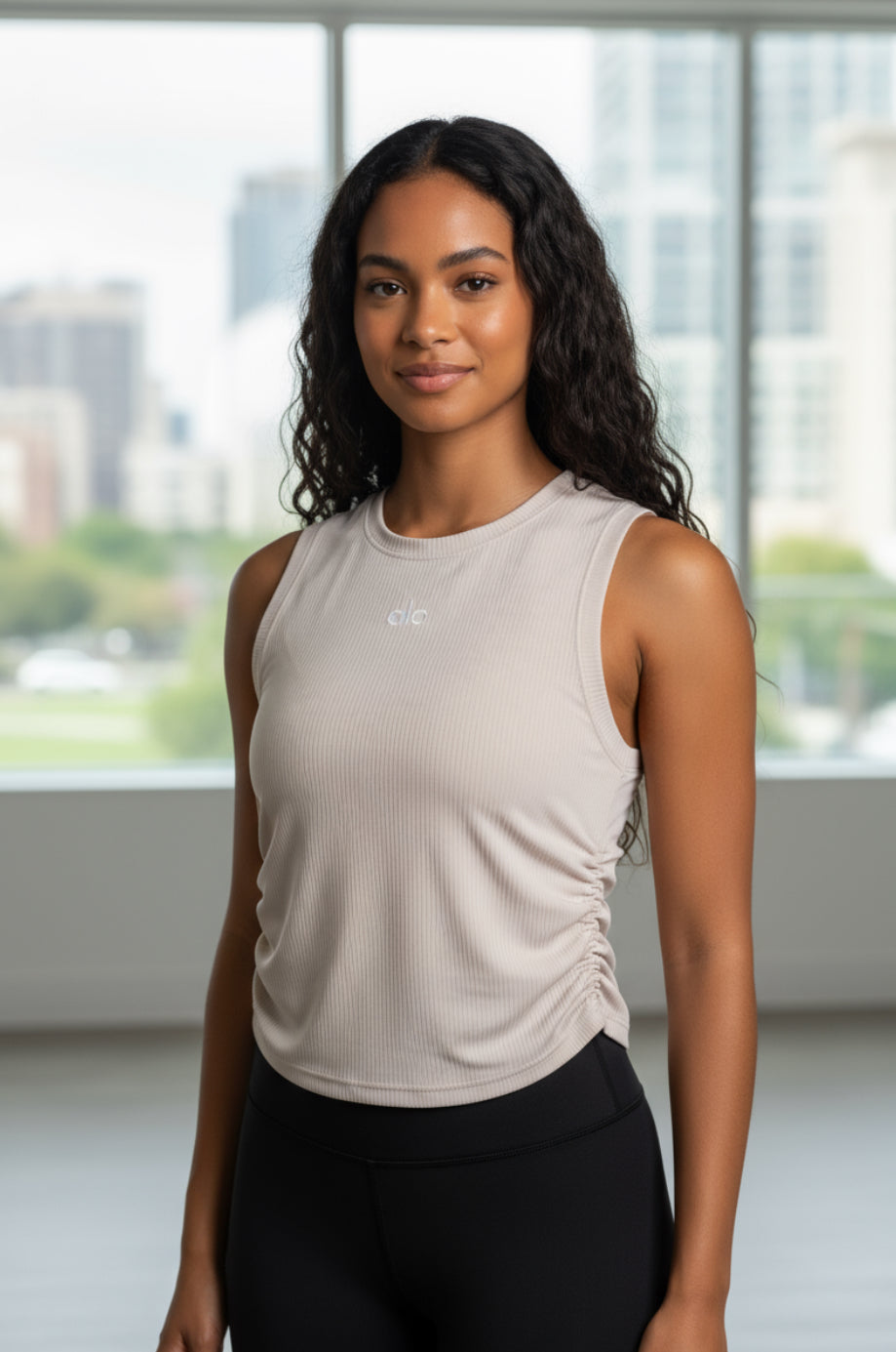 Ribbed En Pointe Tank by ALO