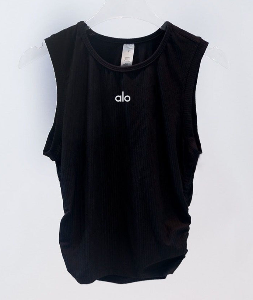 Ribbed En Pointe Tank by ALO