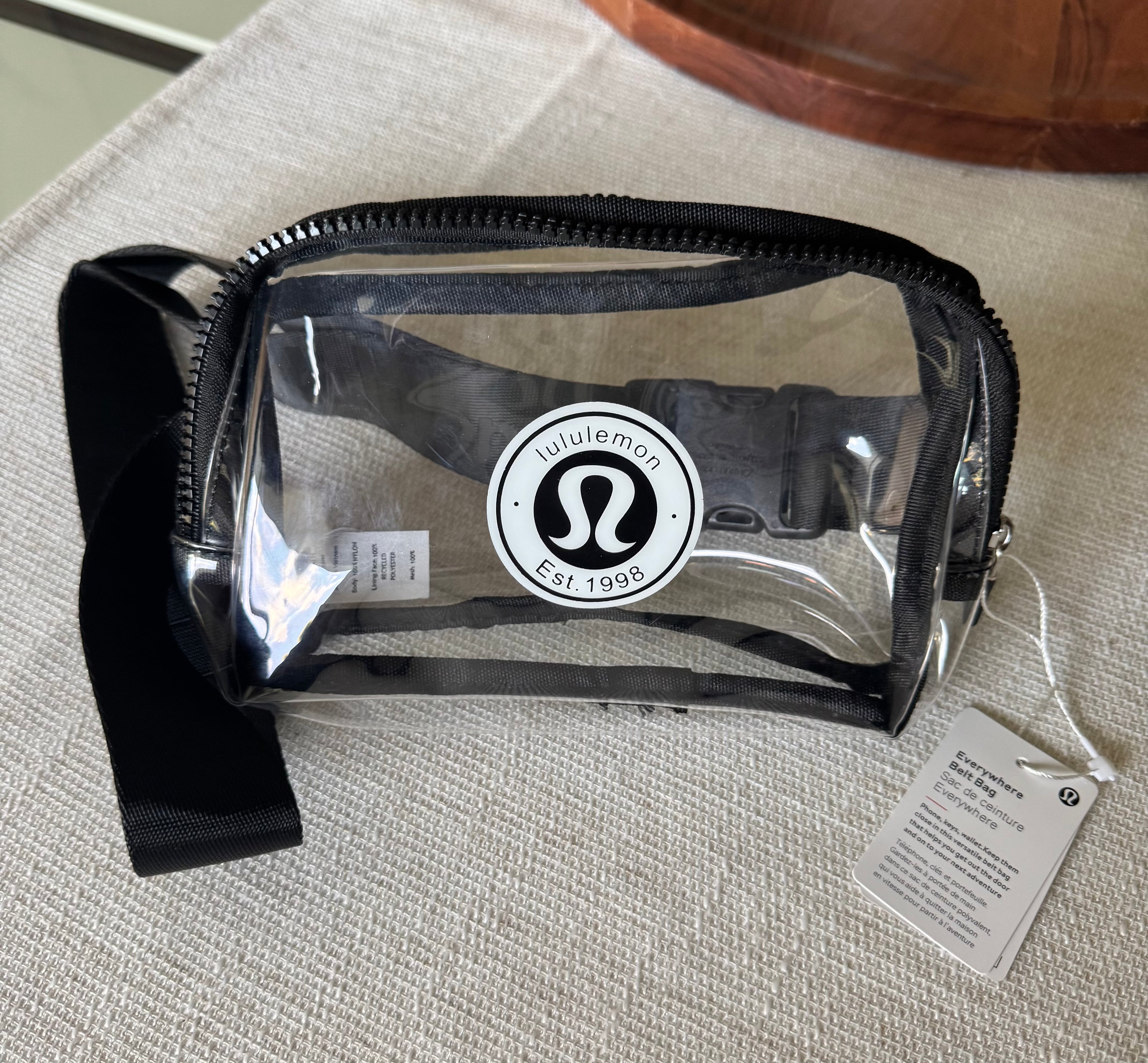 Lulu Clear Belt Bag 1L