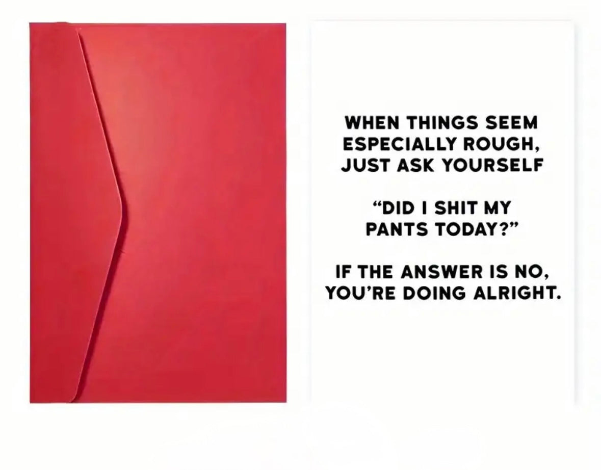 "When Things Seem Rough" Greeting Card