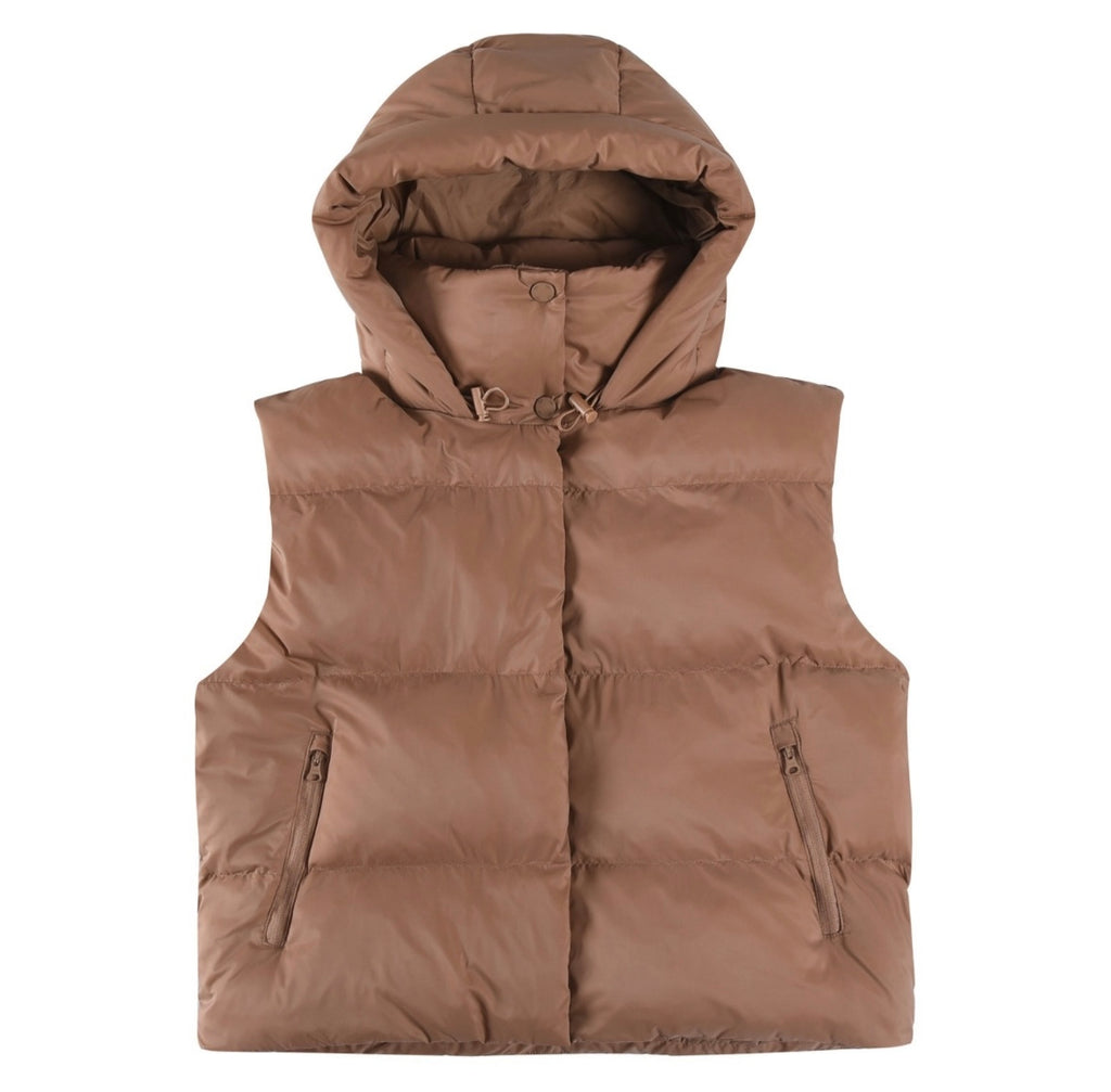Gold Rush Puffer Vest by ALO