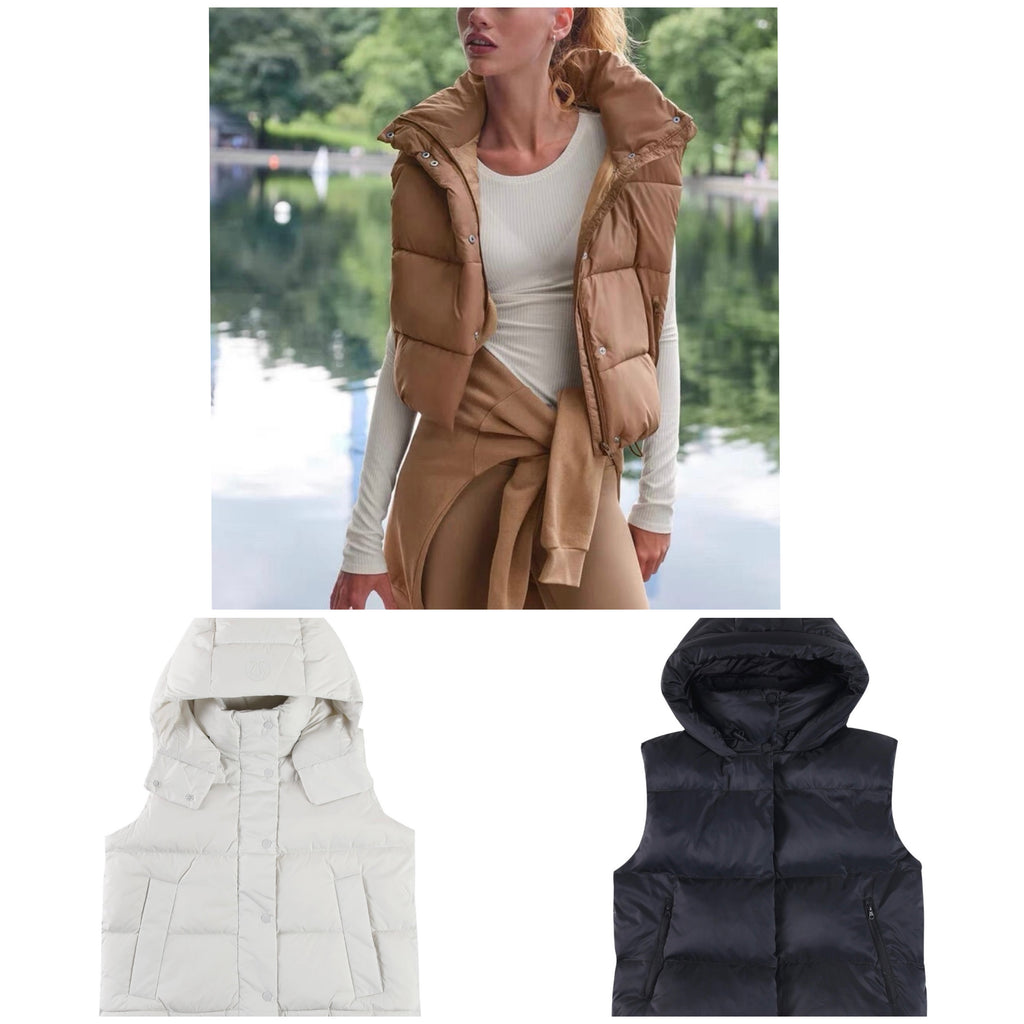 Gold Rush Puffer Vest by ALO