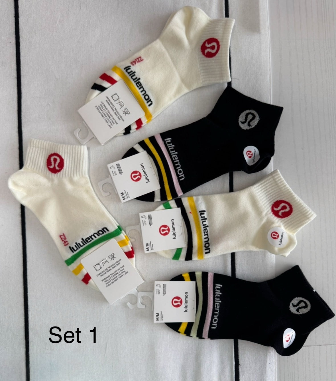 Power Stride Ankle Sock Set