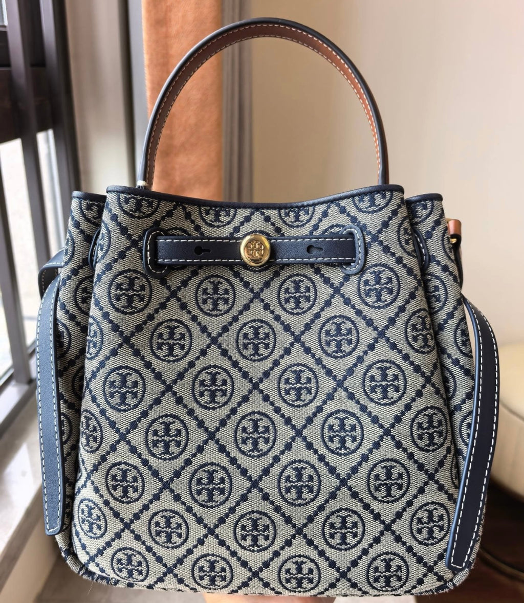 T Monogram Romy Bucket Bag