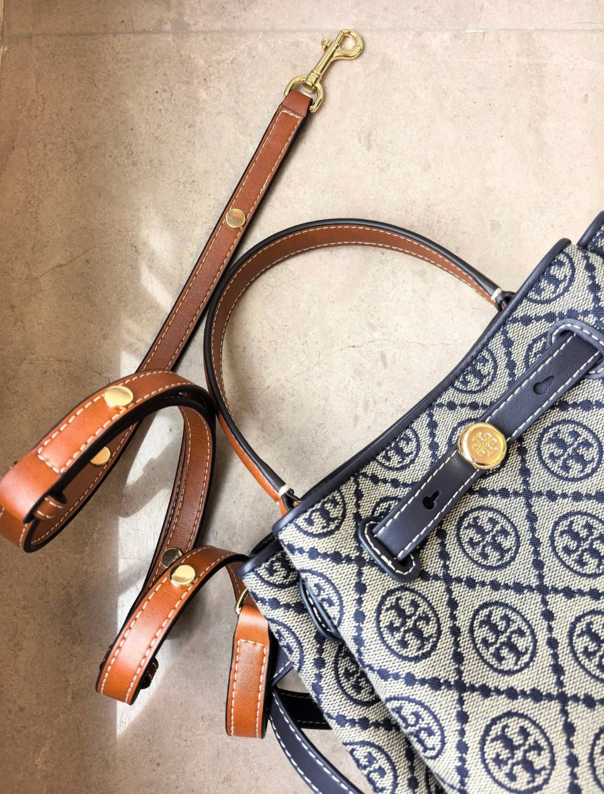 T Monogram Romy Bucket Bag