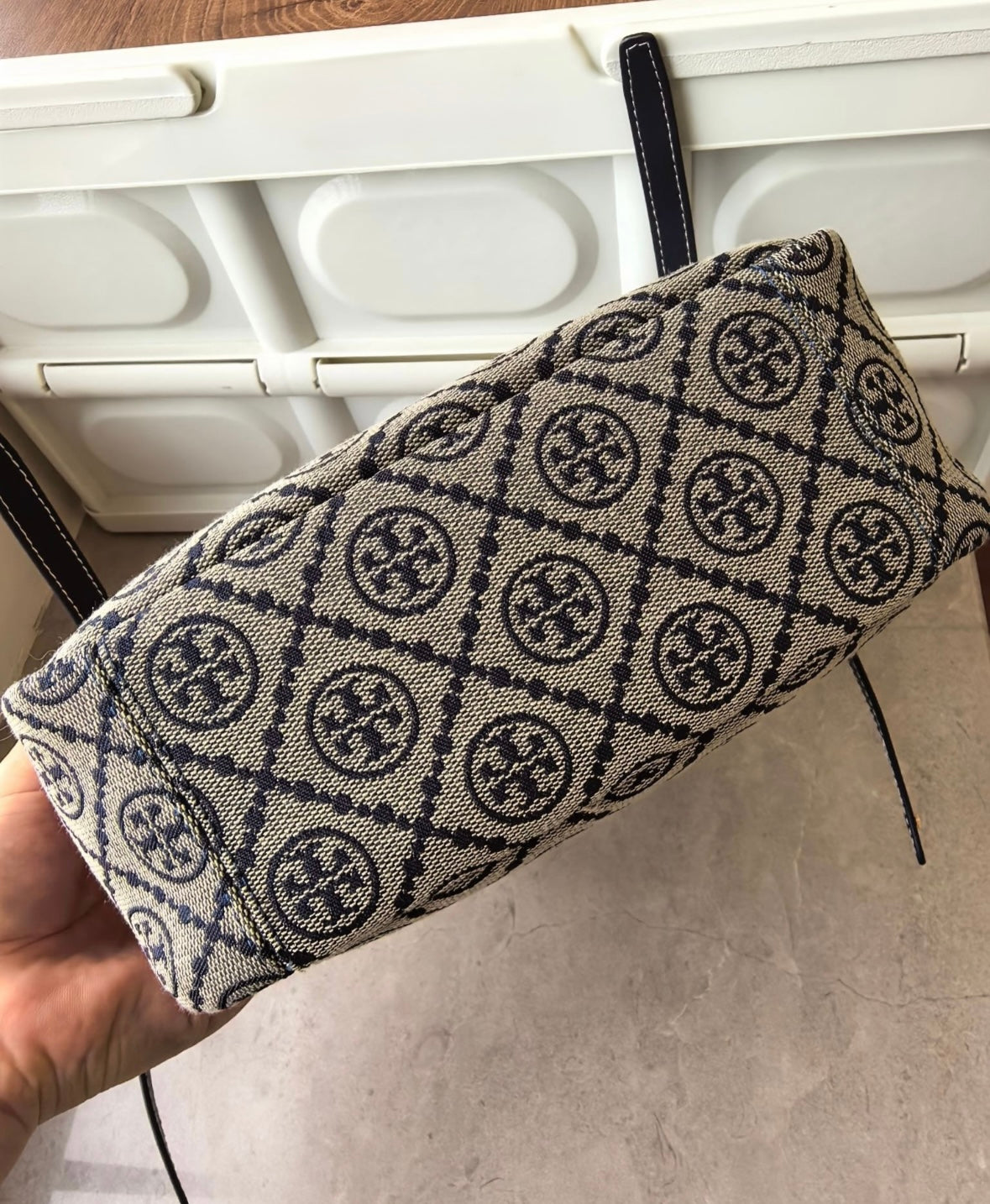 T Monogram Romy Bucket Bag