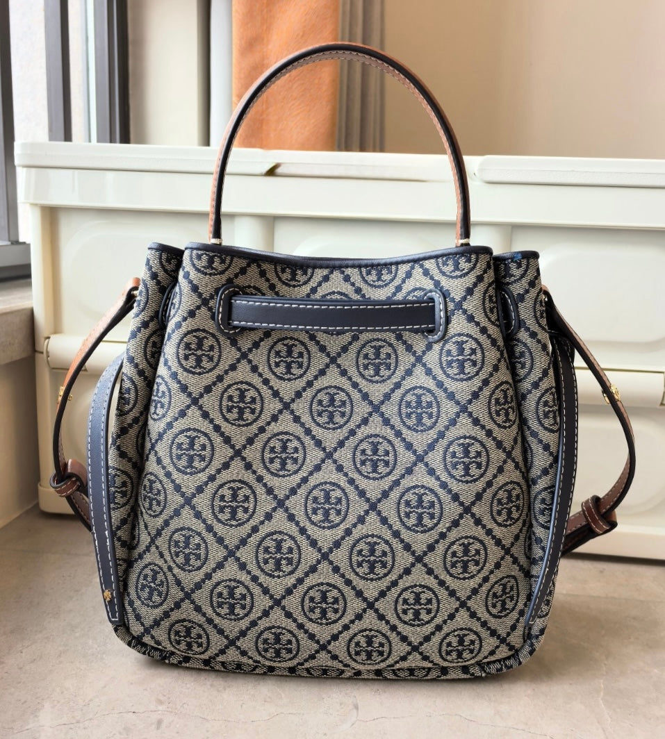 T Monogram Romy Bucket Bag