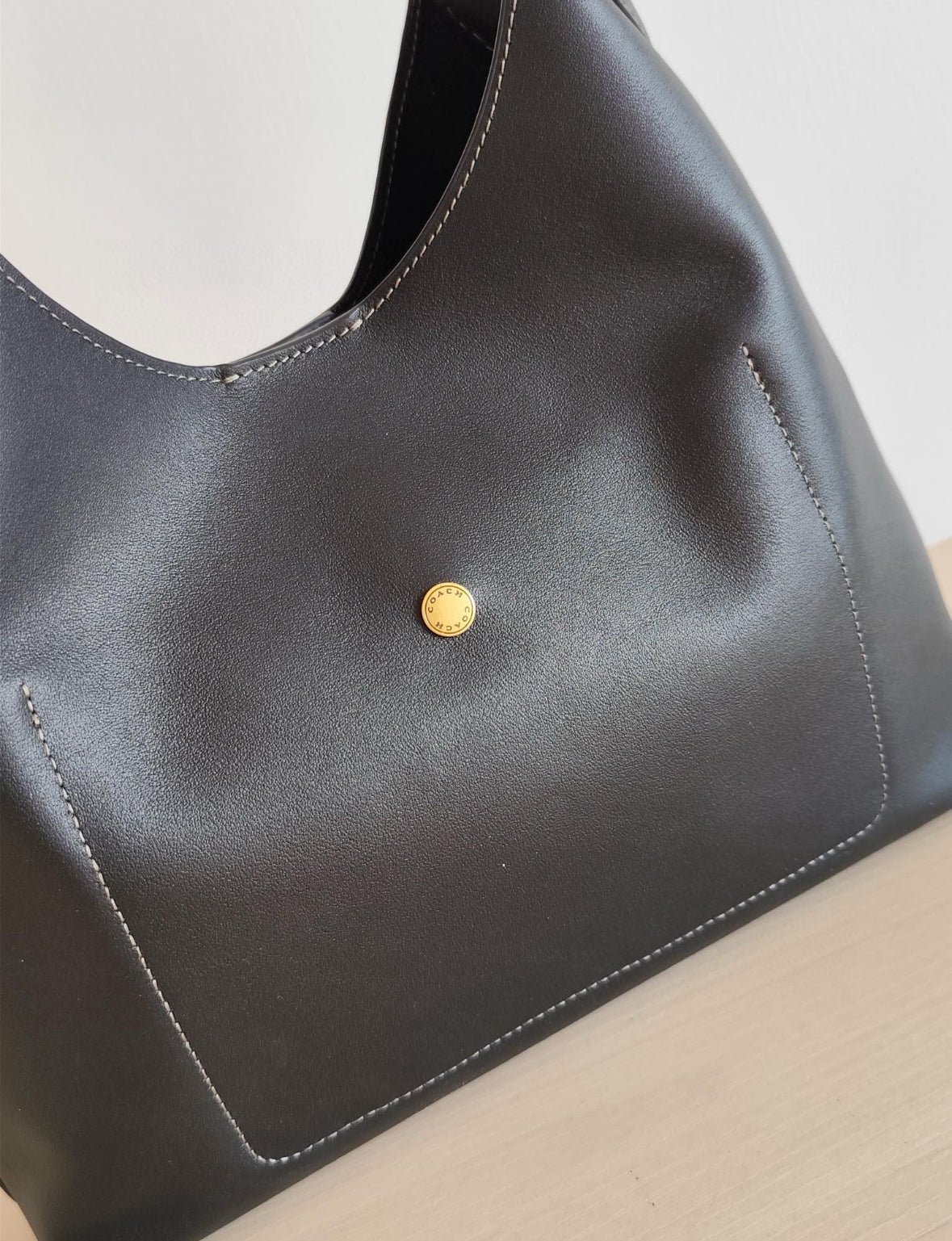 COACH Brooklyn Leather Shoulder Bag