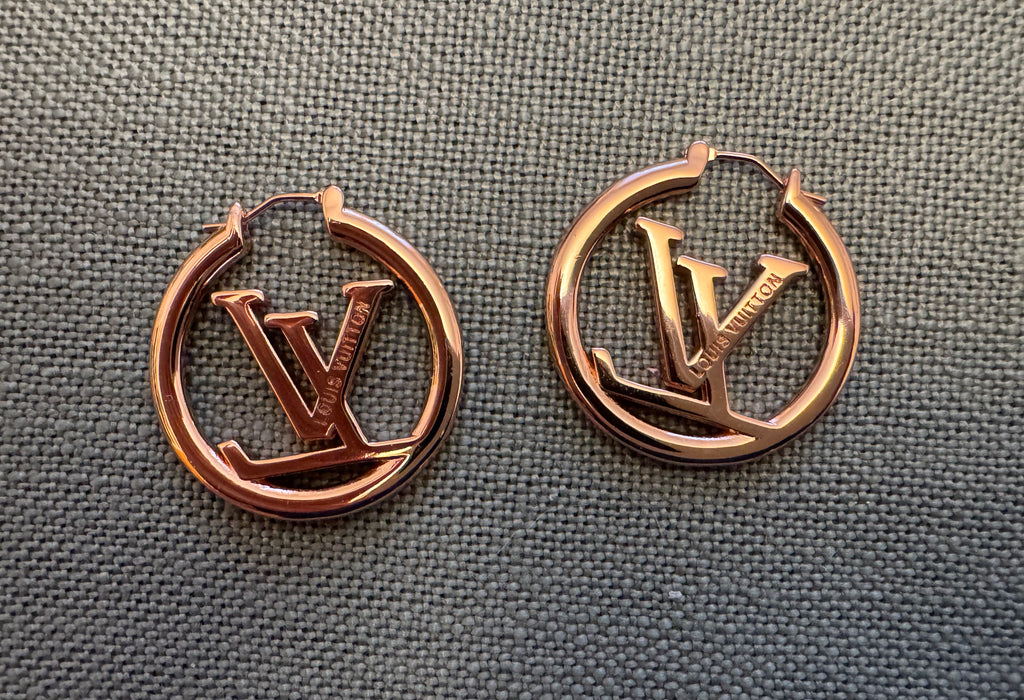 Rose Gold Hoops