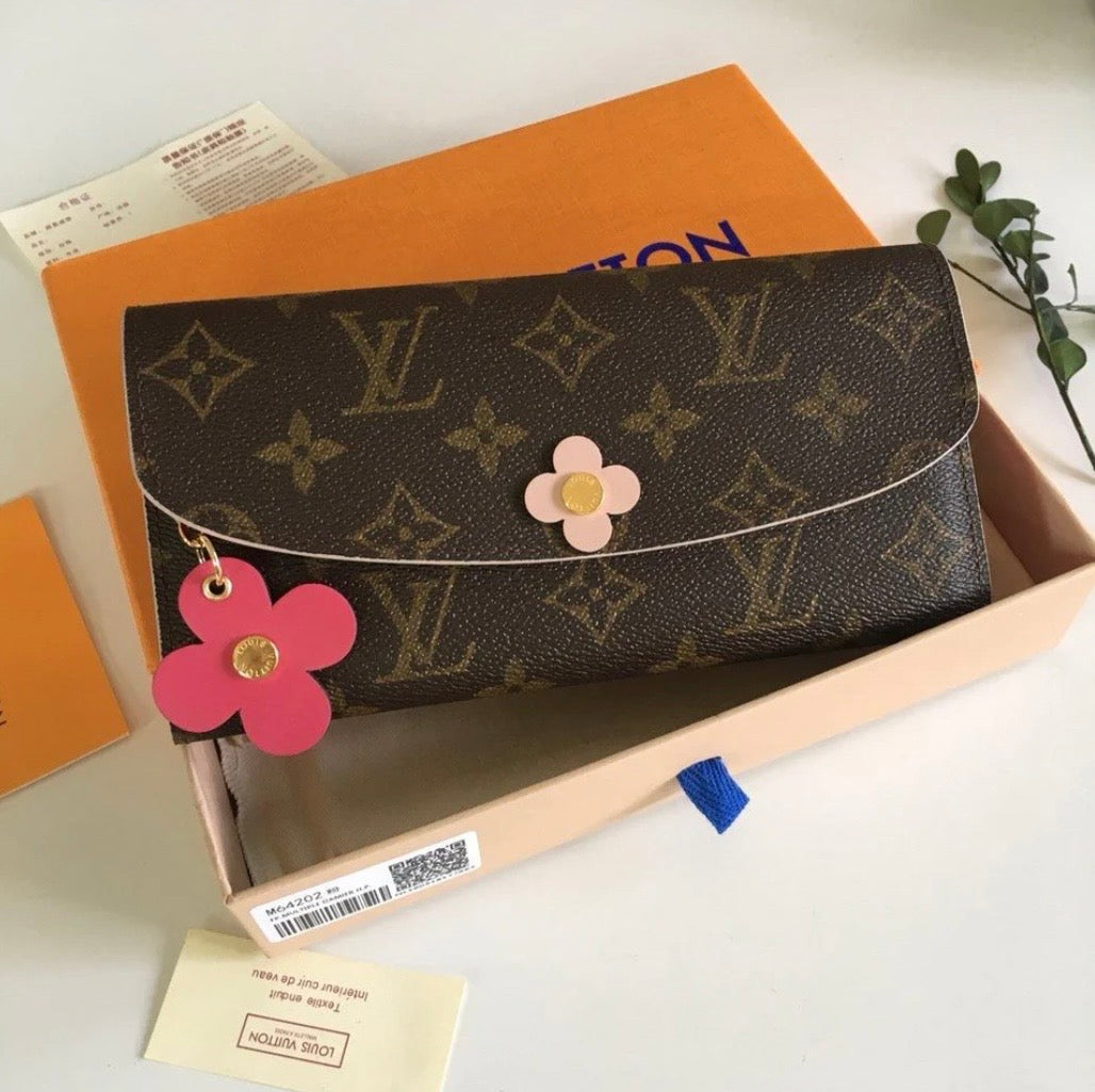 Emilie Monogram Wallet