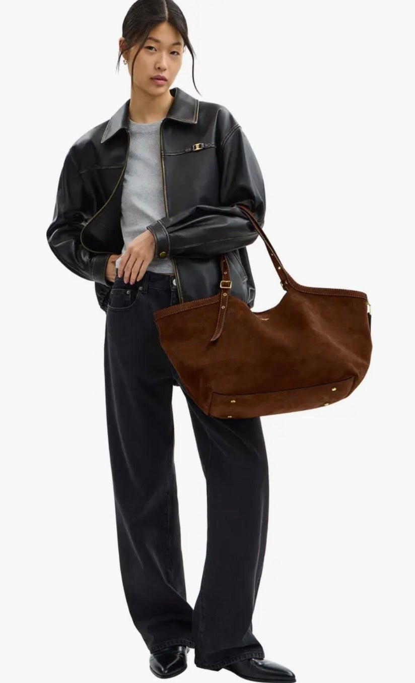 Gramercy Suede Tote