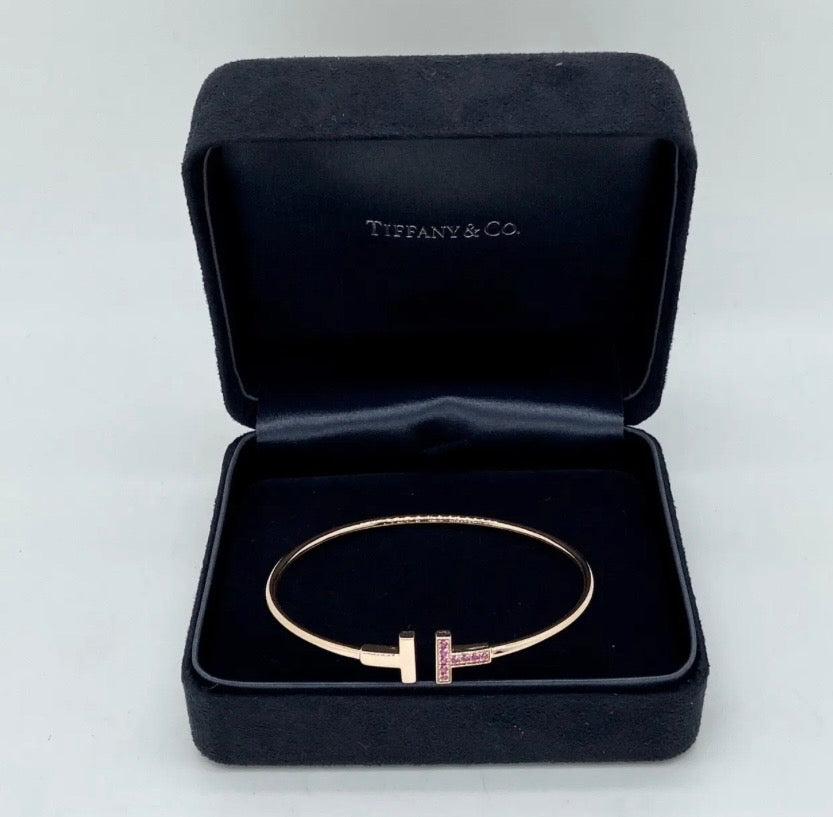 T Sapphire Bracelet