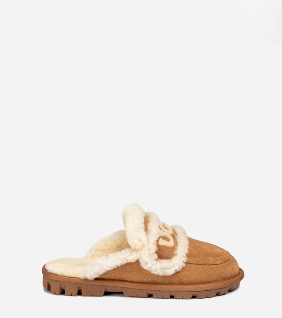 Violet Shearling Slippers