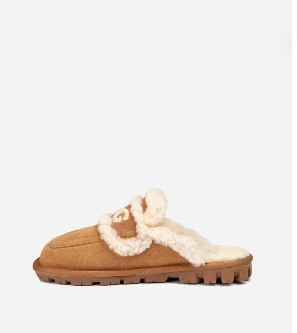 Violet Shearling Slippers