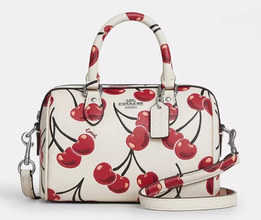 Mini Rowan Bag with Cherry Print